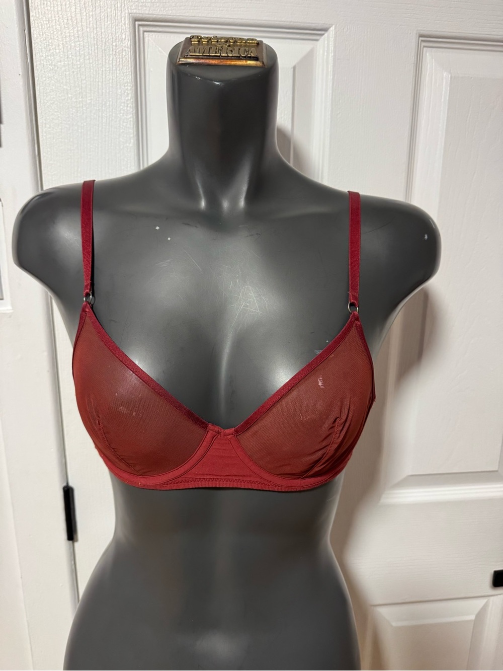 red bra